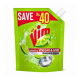 Vim Dishwash Liquid 450ml Vinegar&Lime Pouch