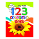My First 123 Colouring Book