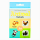 Flash Card Animal 36s (25392/29-1 to 5)