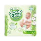 Good Care Natural Diaper Medium 84pcs Jumbo Size 3