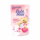 Babi Mild Cloth Wash 2in1 530ml White Sakura