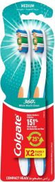 Colgate Tooth Brush 2pcs Pack Deep Clean