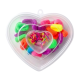 Hair Pony Heart Box Mix (3199-102/6)