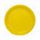 S.A Melamine Prisma Flat Plate Yellow