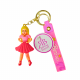 Barbie Rubber Keychain