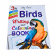 My First 3 in One Birds Writing and Colouring Book