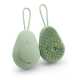 Avocado Silicone Bath Brush with Soap Dispenser 