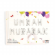 Umrah Mubarak Foil Decoration Set