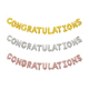 Congratulation Foil Decoration Set