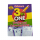 Children 3 In 1 Writing and Coloring Book