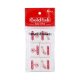 Goldfish 6 pcs white Eraser in Bopp Pack