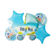 HBD Foil Balloon 5Pcs (35188-29/13)