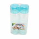 Casaware Platinum Water Bottle 2Pcs Set