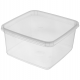 Disposable Plastic Container 3S 2000Ml Square