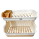 Kitchen Master Plate Rack With Water Drainer