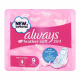 Always Pads Feather Soft 2In1 9S Single Long