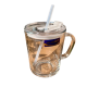 Delisoga Mug With Straw Handle Zb330-430