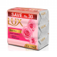 Lux Soap 3X128Gm Rose&Almond Pk