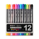 M&G Signme Marker+Brush 12S 7602