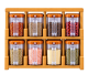 Master Chef Spice Rack 7Pc Set