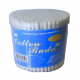 Cotton Bud Wood 200Pcs Round Jar (34202-29/12)