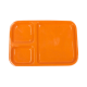 Melamine Burger Tray Orange