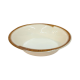 Melamine Open Bowl (Brown Print)