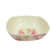 Melamine Sq Kingari Bowl (Pink Print)
