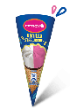 Omore Ice Cream Cone Strawberry & Vanilla 80Ml