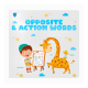 PARAMOUNT LITTLE HAND'S BOARD BOOK OPPOSITES & ACTION WORDS