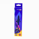 Shark HBT-712 HB Lead Pencils Pack of 12 | Neon Body with Eraser