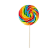 Sugga Swirls BlackCurrant Lollipop 85Gm