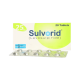 Sulvorid 25Mg Tab 20's