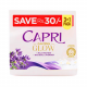 Capri Large Bundle Calming Glow Milk Protein & Natural Lavendar Purple (3x24x120g) Rs. 20 save