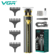 VGR Hair Trimmer V009 - Gold Trimmer Box China