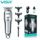 VGR Hair Trimmer V031 - Stainless Steel Blad Hair Clipper Box China