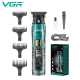 VGR Hair Trimmer V961 - Transparent Trimmer IPX7 Box China