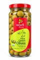 Wadi Pitted Green Olives 240Gm