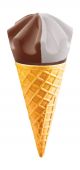 Walls Ice Cream Cornetto Choc Vanilla 95g