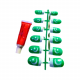 Diamond Pakistan Artifical Nails Kit 12S