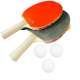 Table Tennis Racket Agnite 2pc 3Ball Opp Pack F232 68304