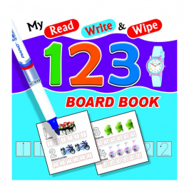My Read Write & Wipe 123 Board Book