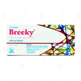 Breeky 200Mcg Tab 10's