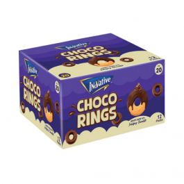 Inovative Choco Rings Coated Biscuit 12s