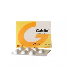 Gablin Gablin 25mg Cap 14's