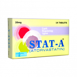 Stat-A 20mg Tab 14's