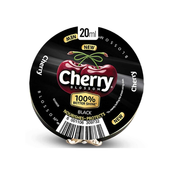 Cherry Shoe Polish 20Ml Black