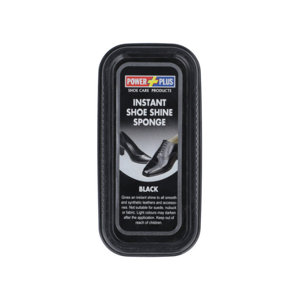 Powerplus Shoe Shine Sponge Black Large