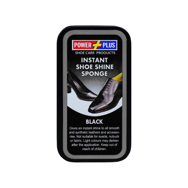 Powerplus Shoe Shine Sponge Black Small